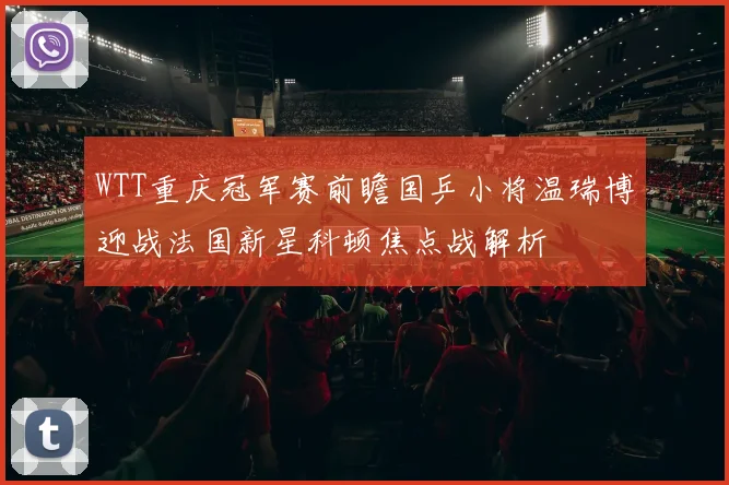 WTT重庆冠军赛前瞻国乒小将温瑞博迎战法国新星科顿焦点战解析